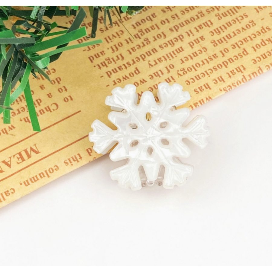Snowflake Hair Clip