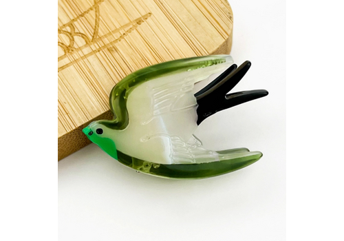  TheDivaSoap Mini Swallow Claw Clip Green 