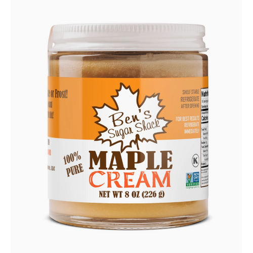  Ben's Sugar Shack Pure Maple Cream 8 oz 
