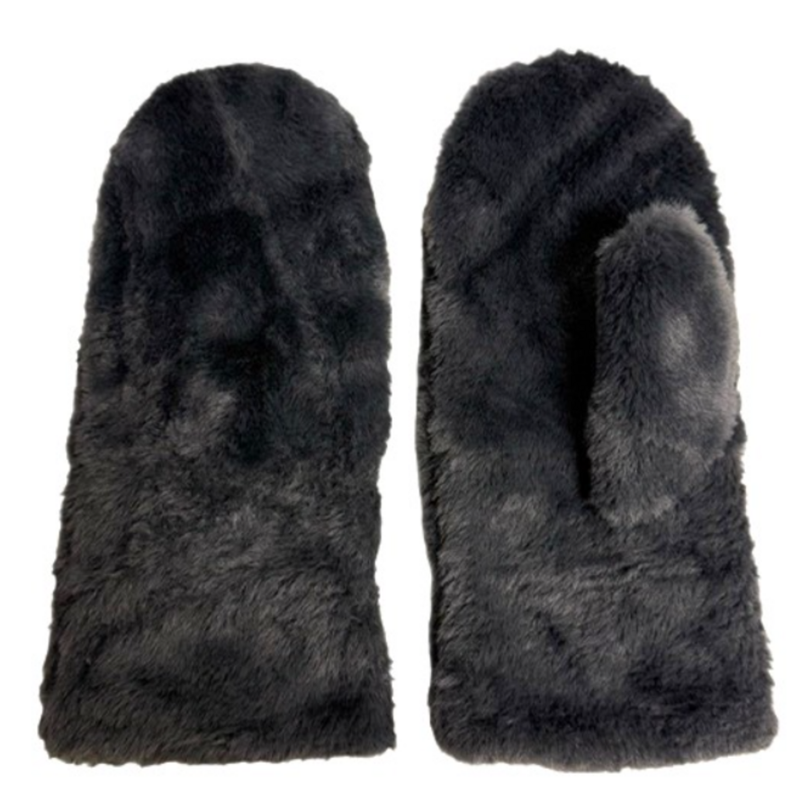 Faux Fur Mitten