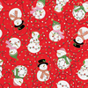 Jillson & Roberts Snowmen & Lights Gift Wrap Roll