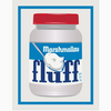 Fridgedoor Marshmallow Fluff Jar Magnet