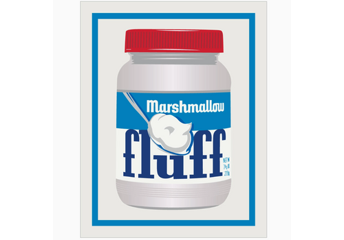  Fridgedoor Marshmallow Fluff Jar Magnet 