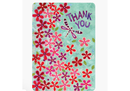  Allport Editions Dragonfly Thank You Card 