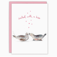 Sealed with a Kiss Valentine's Card