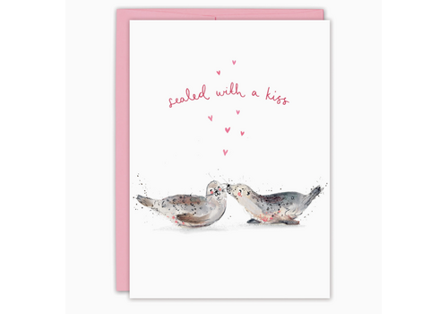  Biely & Shoaf Sealed with a Kiss Valentine's Card 