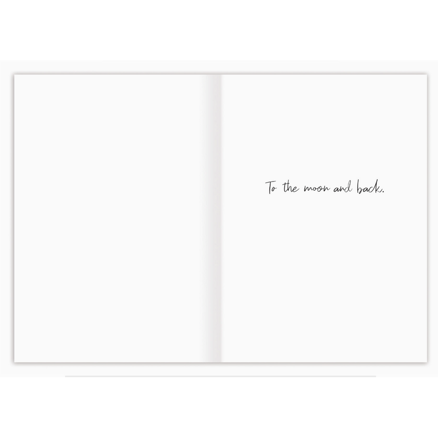 Moon Over Water Love You Card