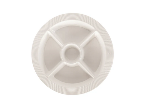  Nora Fleming Pinstripes Melamine Divided Dish 