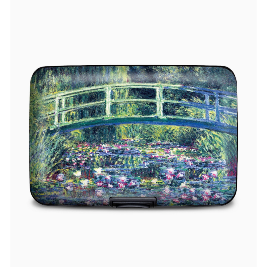 Monet Water Lily Pond  Armored Wallet