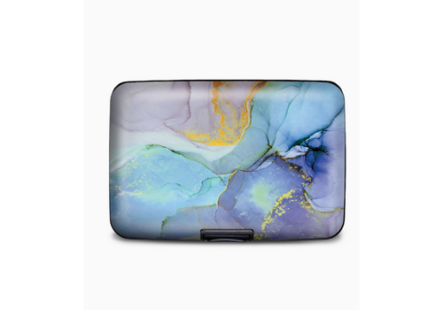  Monarque Blue Marble Armored Wallet 