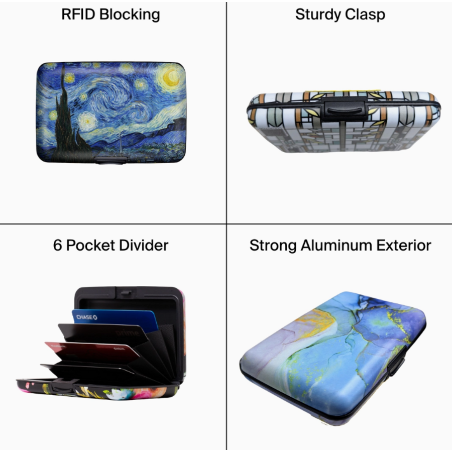 Blue Marble Armored Wallet