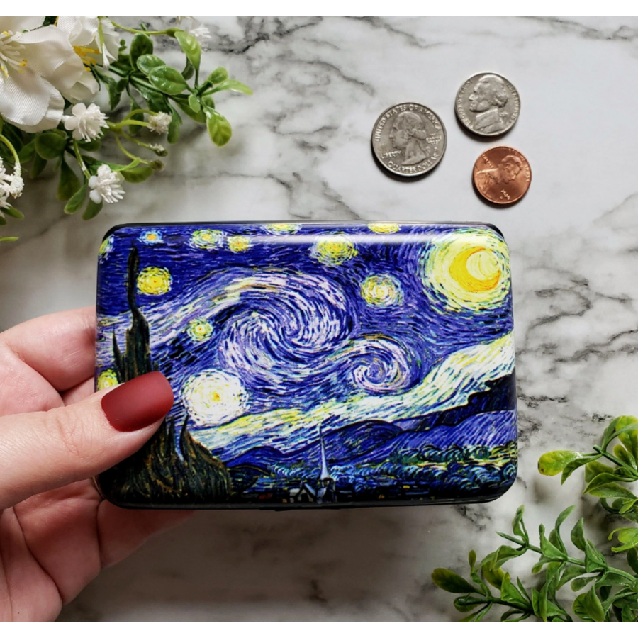 Van Gogh Starry Night Armored Wallet