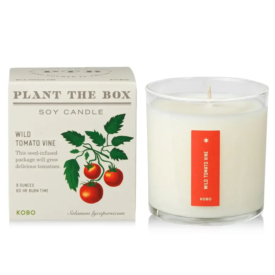 Plant the Box Candle Wild Tomato Vine