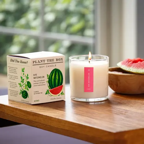  KOBO Plant the Box Candle Ripe Watermelon 