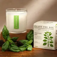 Plant the Box Candle Fresh Picked Basil