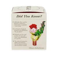 Plant the Box Candle Backyard Rhubarb