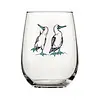 Counter Couture Blue Footed Boobies Stemless Wine Glass