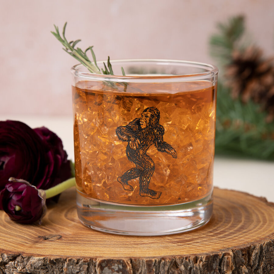 Sasquatch Whiskey Glass