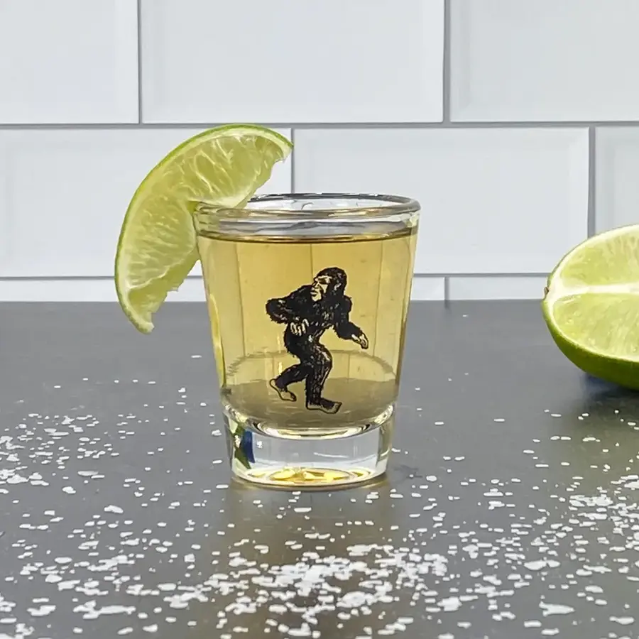 Sasquatch Shot Glass