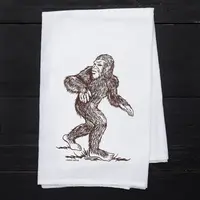 Sasquatch Tea Towel