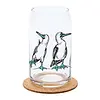 Counter Couture Blue Footed Booby Beer Can Glass