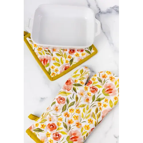  Elyse Breanne Design Oven Mitt & Potholder Set 