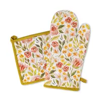 Oven Mitt & Potholder Set