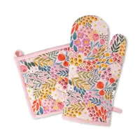 Oven Mitt & Potholder Set
