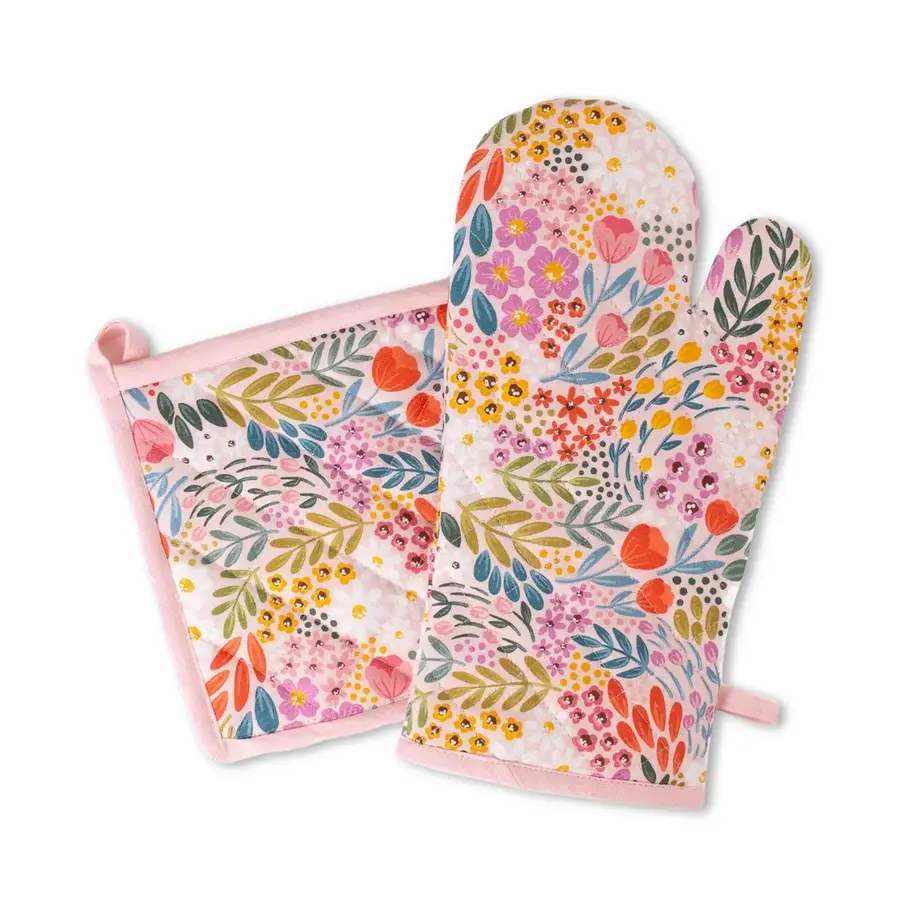 Oven Mitt & Potholder Set