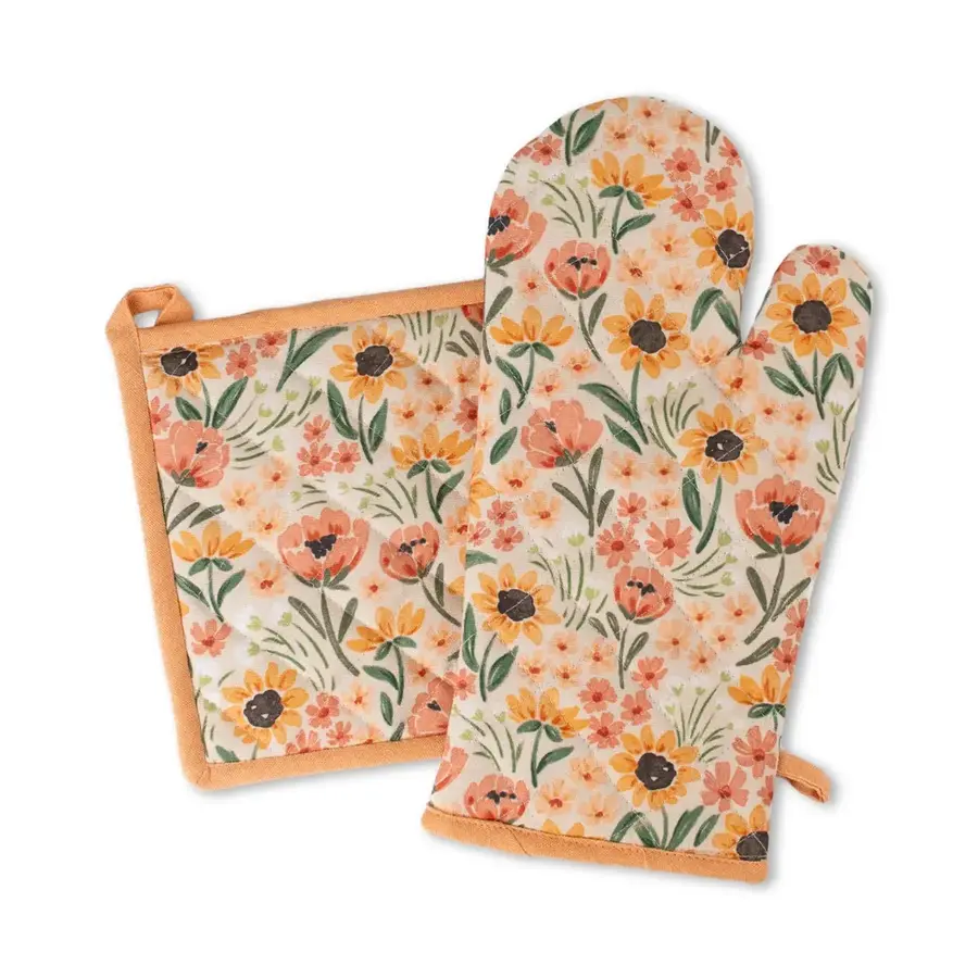 Oven Mitt & Potholder Set