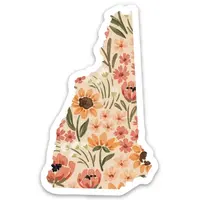 NH Floral Sticker
