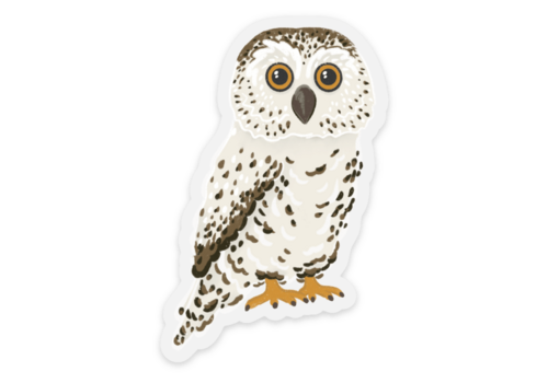  Elyse Breanne Design Clear Owl Sticker 