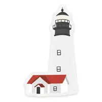 Clear Lighthouse Sticker