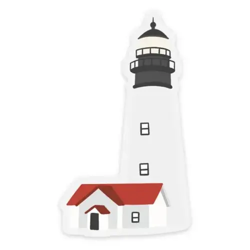  Elyse Breanne Design Clear Lighthouse Sticker 