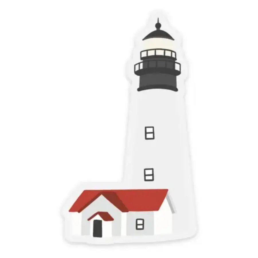 Clear Lighthouse Sticker