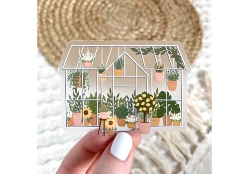  Elyse Breanne Design Clear Greenhouse Sticker 