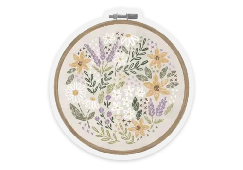  Elyse Breanne Design Clear Embroidery Hoop Sticker 