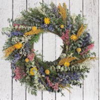 Cape May Floral Wreath