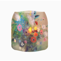 Luminary Lantern Redon Bouquet of Flowers