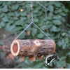 3 Plug Suet Log Upside Down