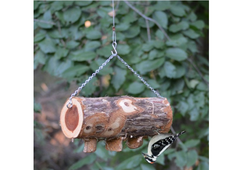  3 Plug Suet Log Upside Down 
