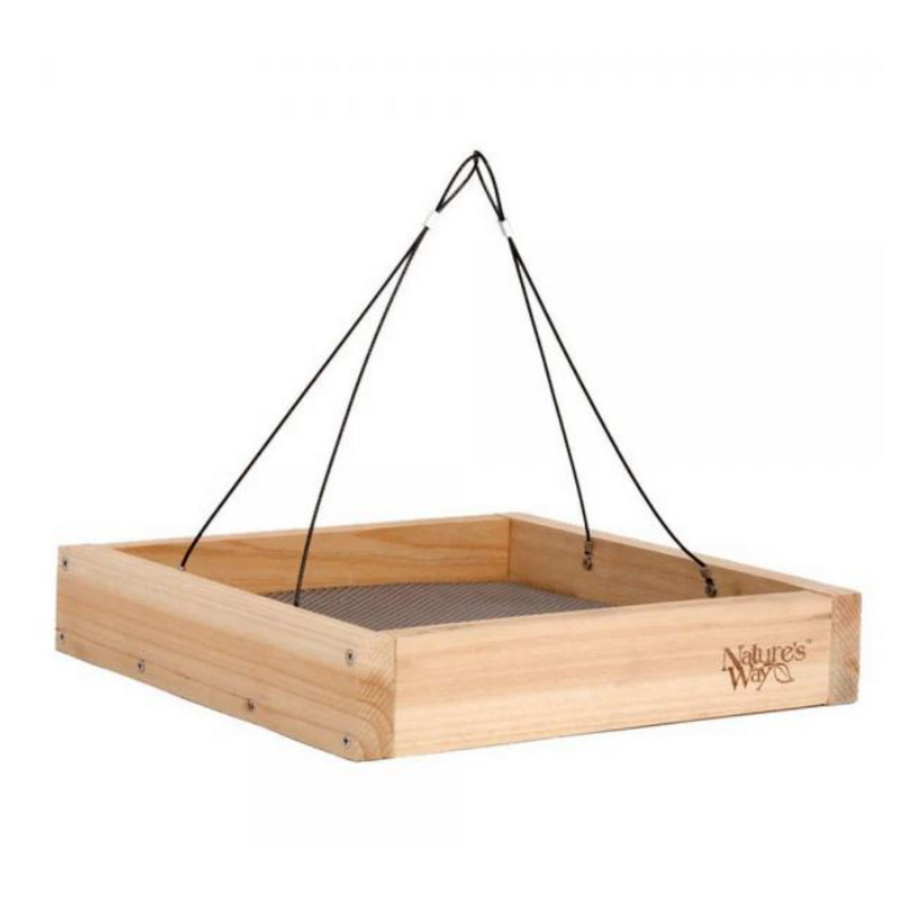 12x12 Cedar Tray Feeder
