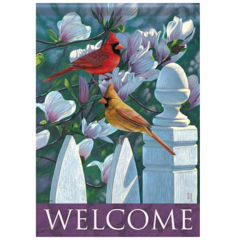  Cardinal Fence House Flag 