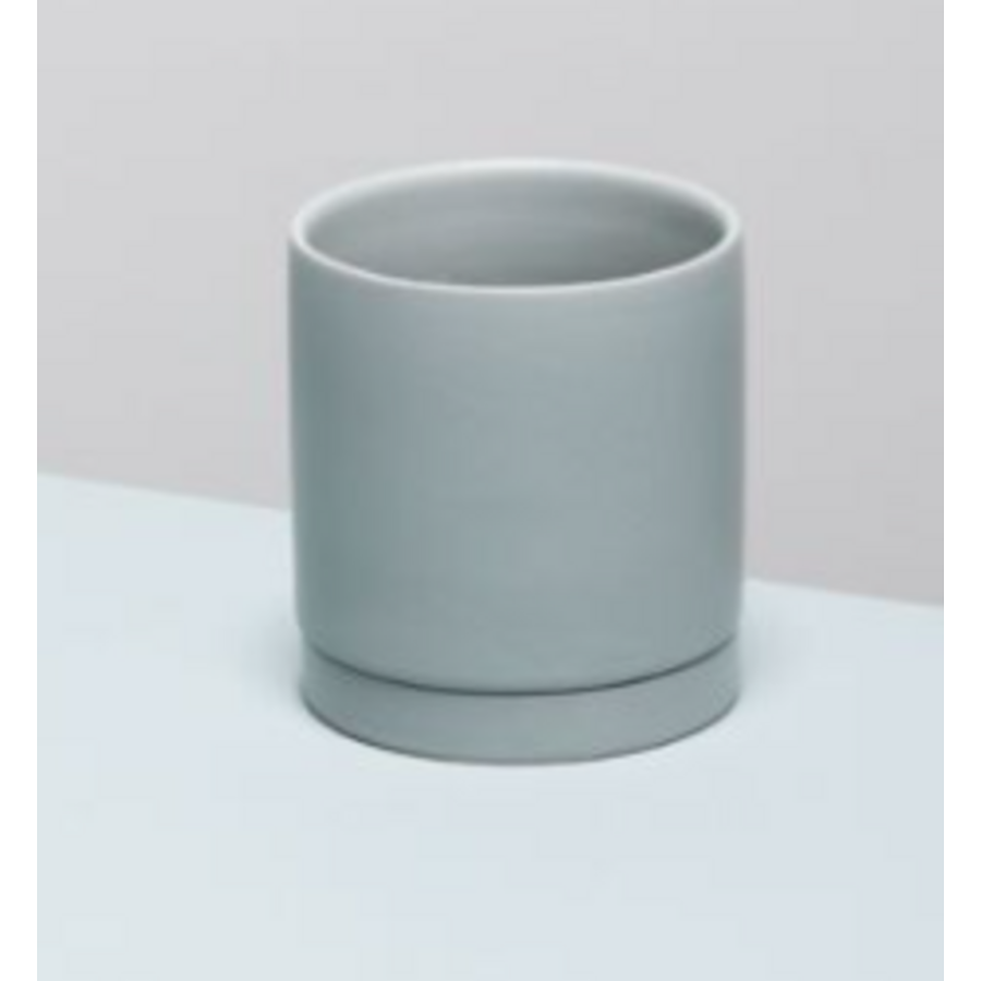 Romey Pot with Saucer