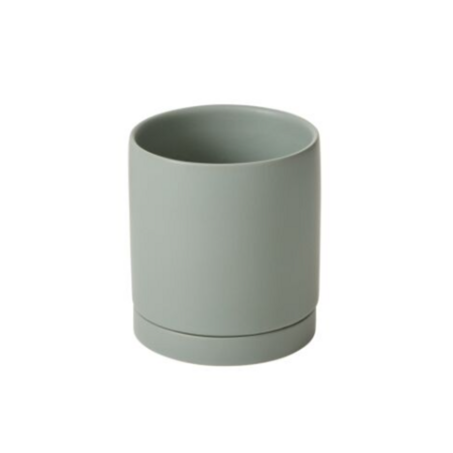 Romey Pot with Saucer