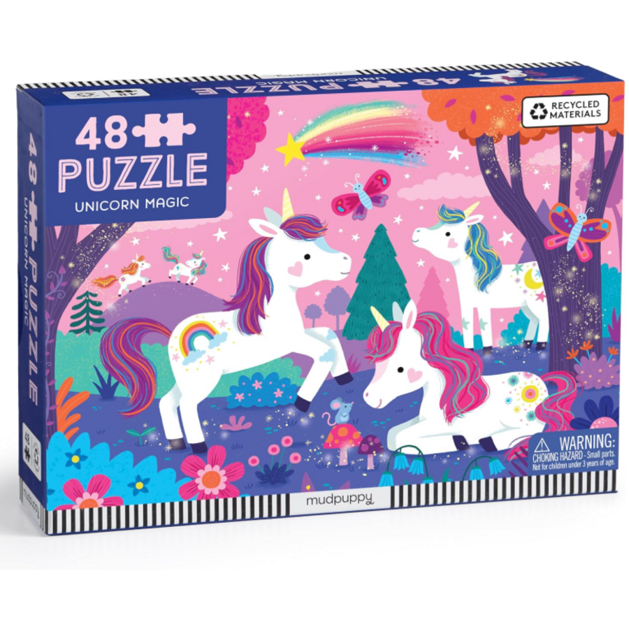 Unicorn Magic 12 Piece Pouch Puzzle