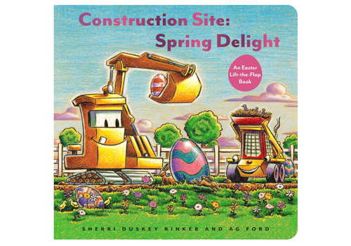  Construction Site Spring Delight: An Easter Lift-the-Flap Book 