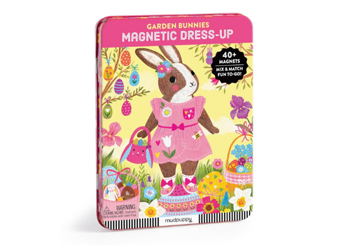  Garden Bunnies Magnetic Dress-up 