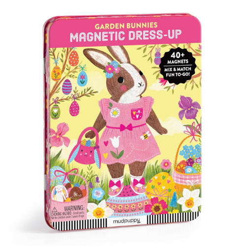  Garden Bunnies Magnetic Dress-up 