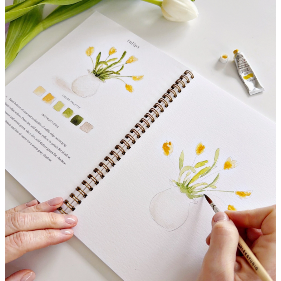 Spring Watercolor Workbook